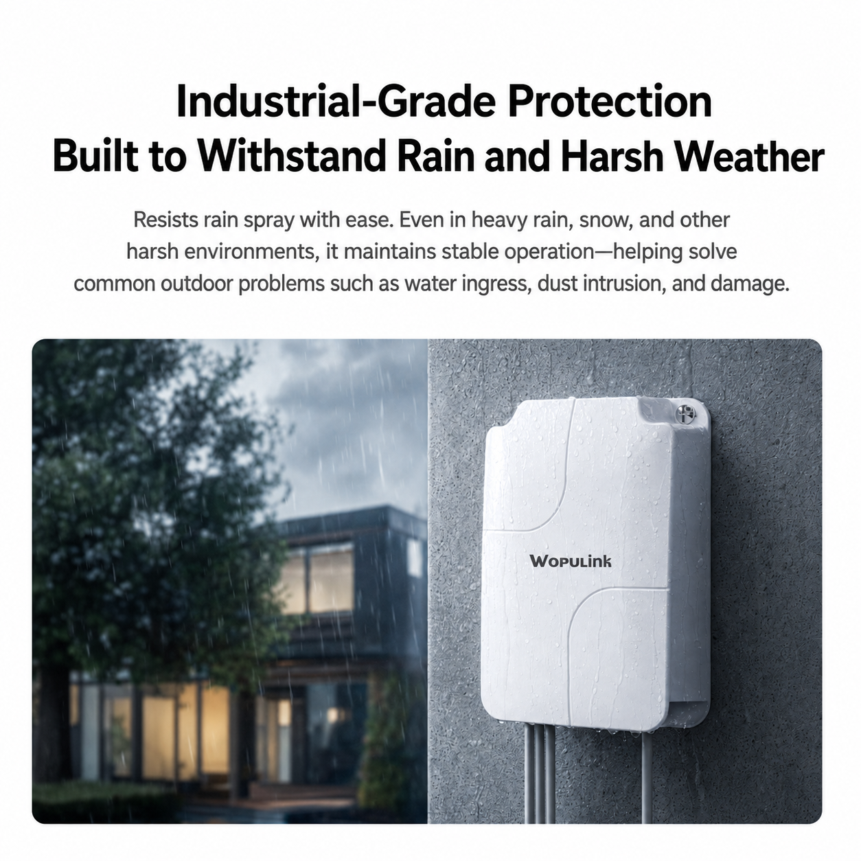 Waterproof 1 to 4 PoE Extender 90W, 10/100Mbps, Up to 200m, compatible with most brands, including Hikvision and Dahua.