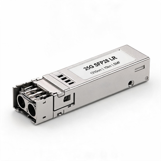 25G SFP28 LR 1310nm 10km Optical Transceiver Module
